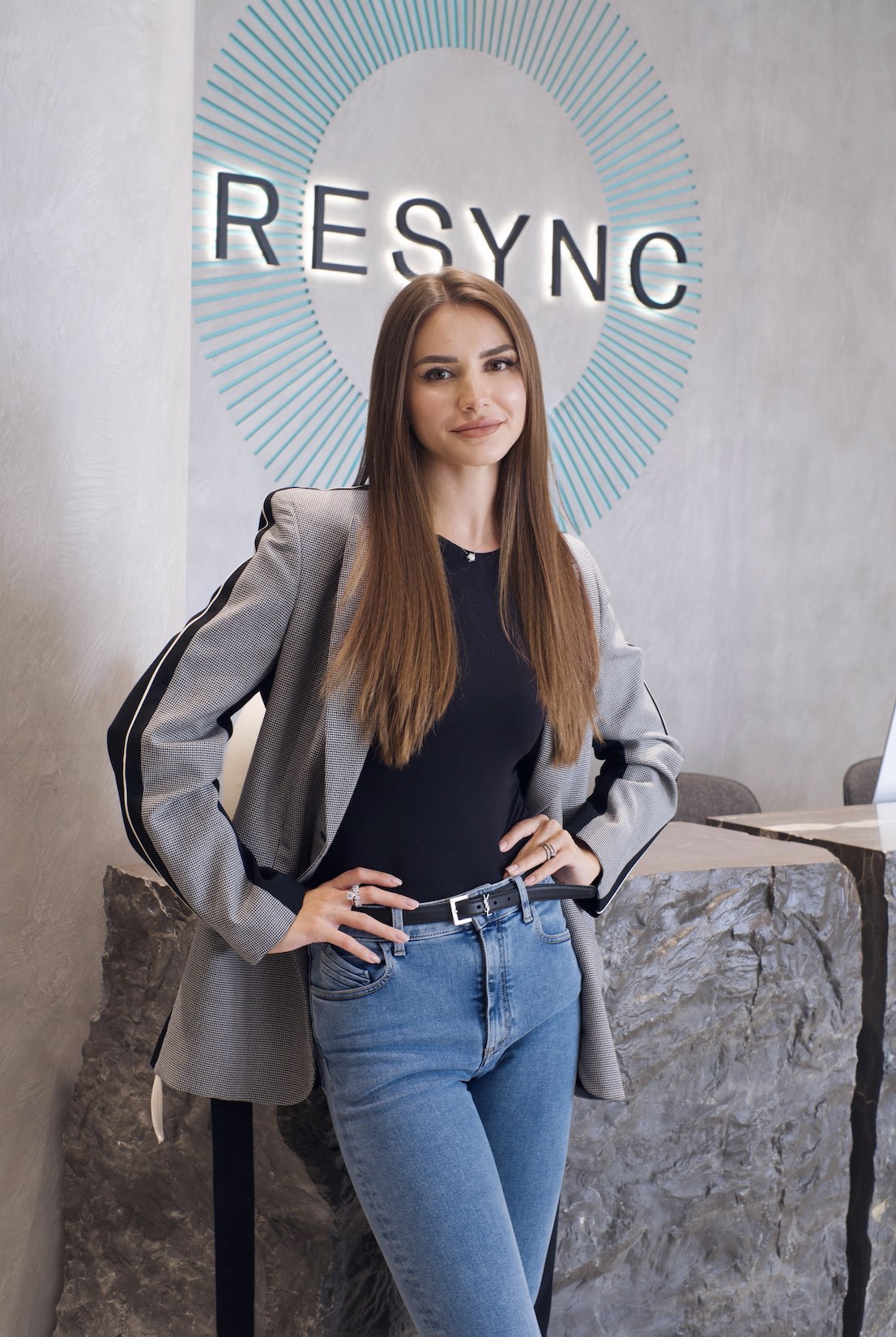 Jenya melay, founder and ceo of resync